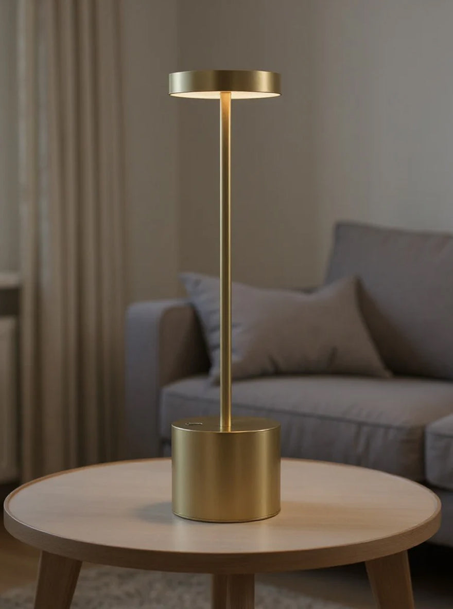 Touch-Control Retro Table Lamp – Warm Light for Cozy Spaces!!