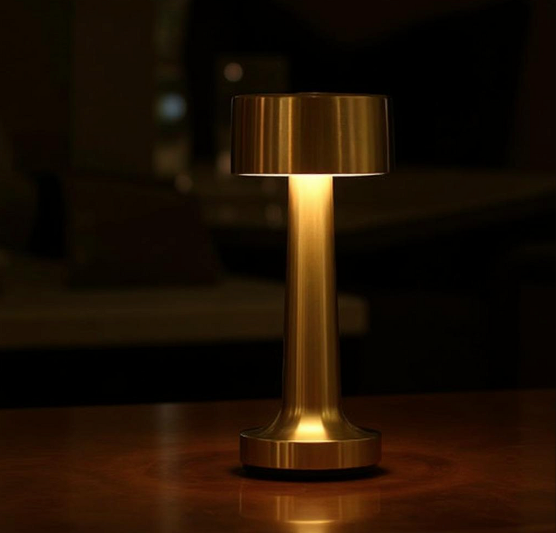 Vintage Bar-Inspired Touch Sensor Table Lamp