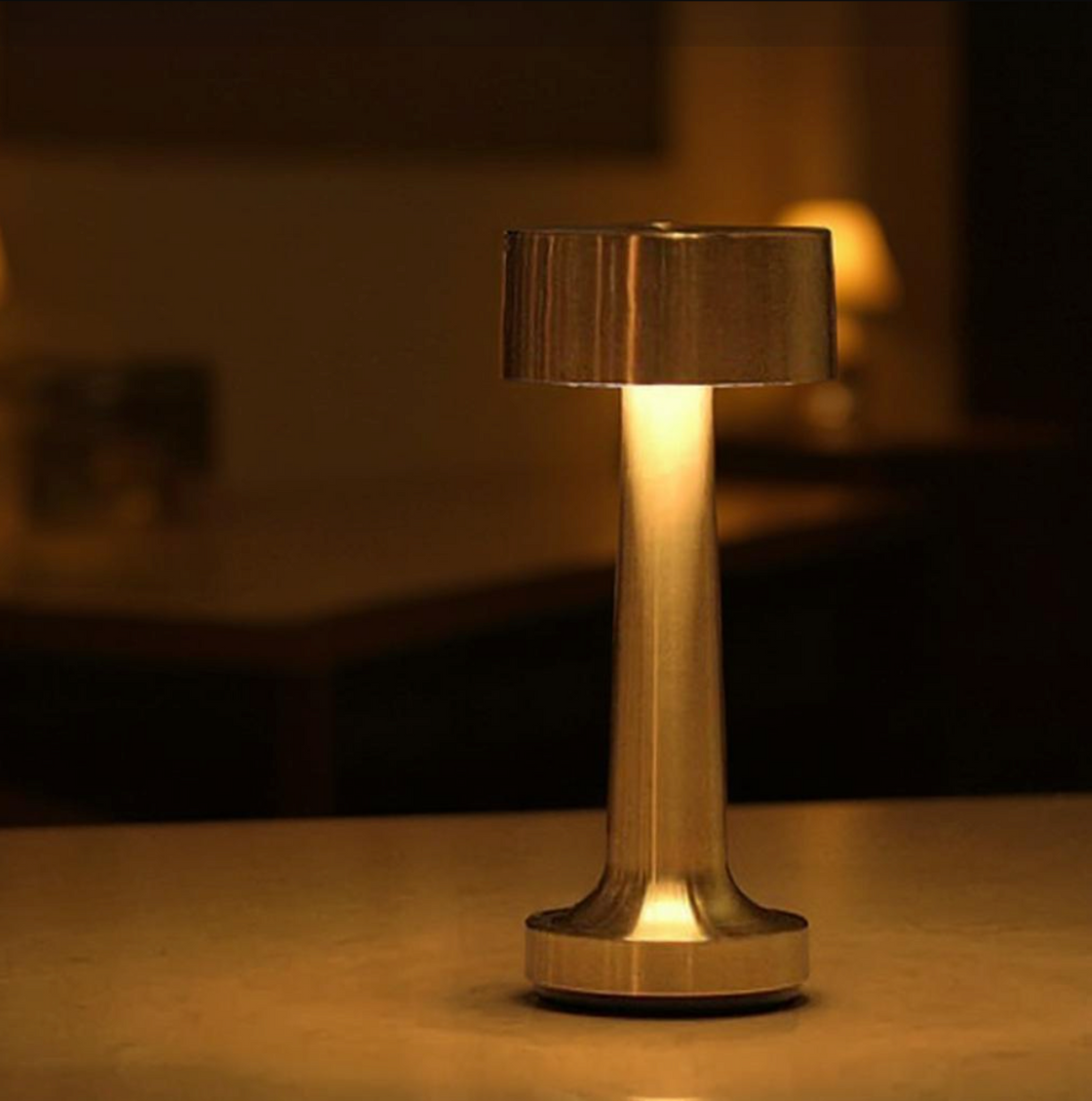 Vintage Bar-Inspired Touch Sensor Table Lamp