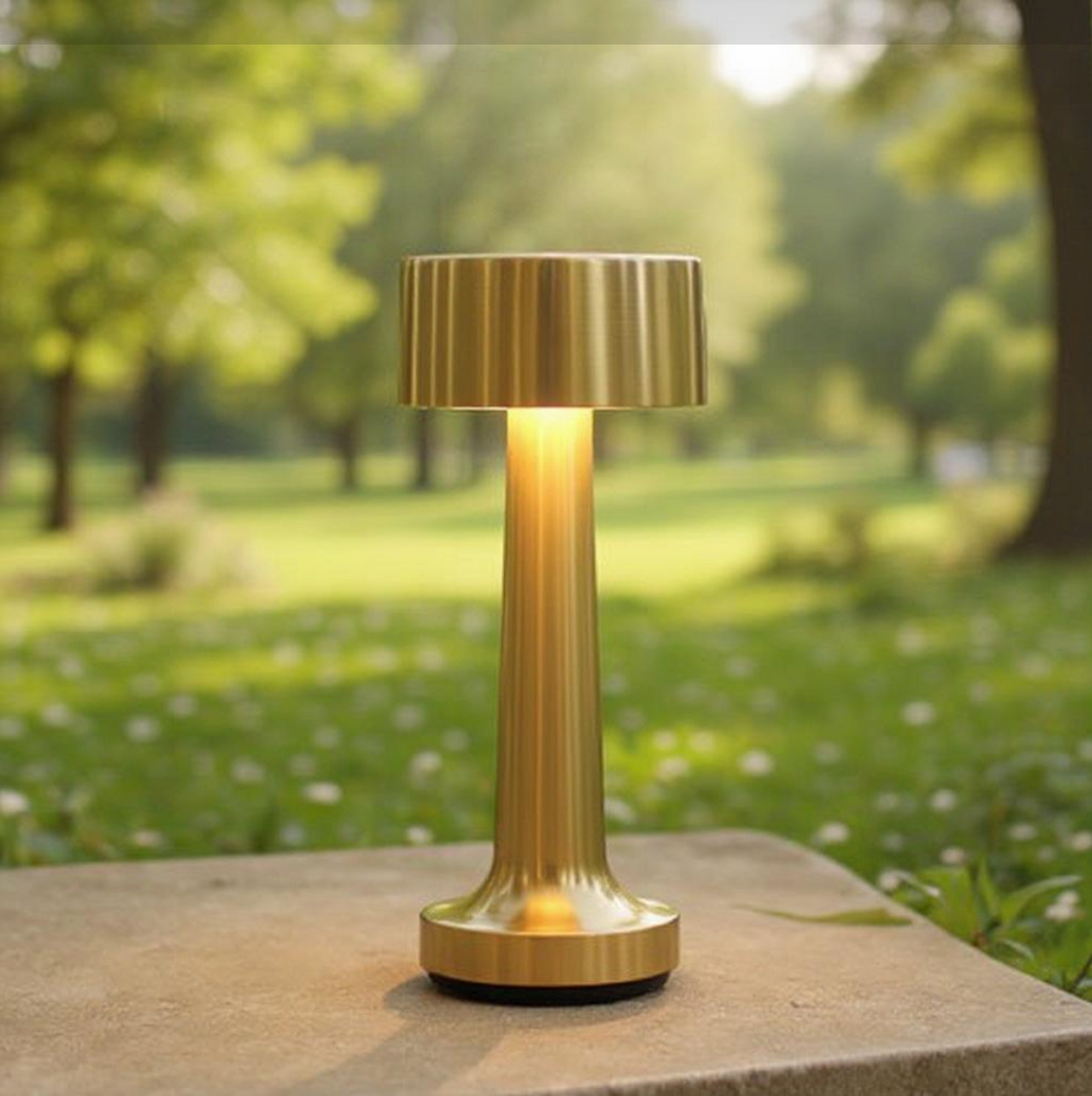 Vintage Bar-Inspired Touch Sensor Table Lamp
