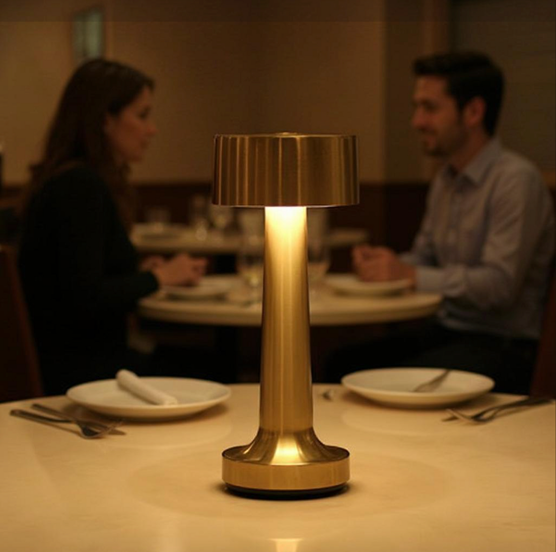 Vintage Bar-Inspired Touch Sensor Table Lamp