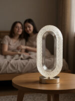 Oval Crystal Table Lamp – USB Rechargeable by Janorify - Image 13