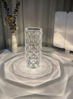 Crystal Touch LED Lamp – Rechargeable Table Light by Janorify!