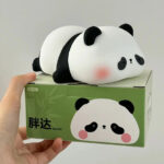 Cute Silicone LED Night Light USB Rechargeable Touch Control - Panda - Image 3